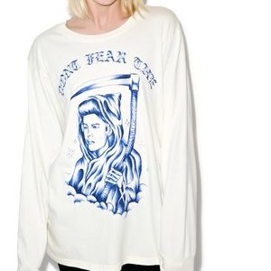 UNIF Don't Fear the Reaper Long Sleeve Tee - M